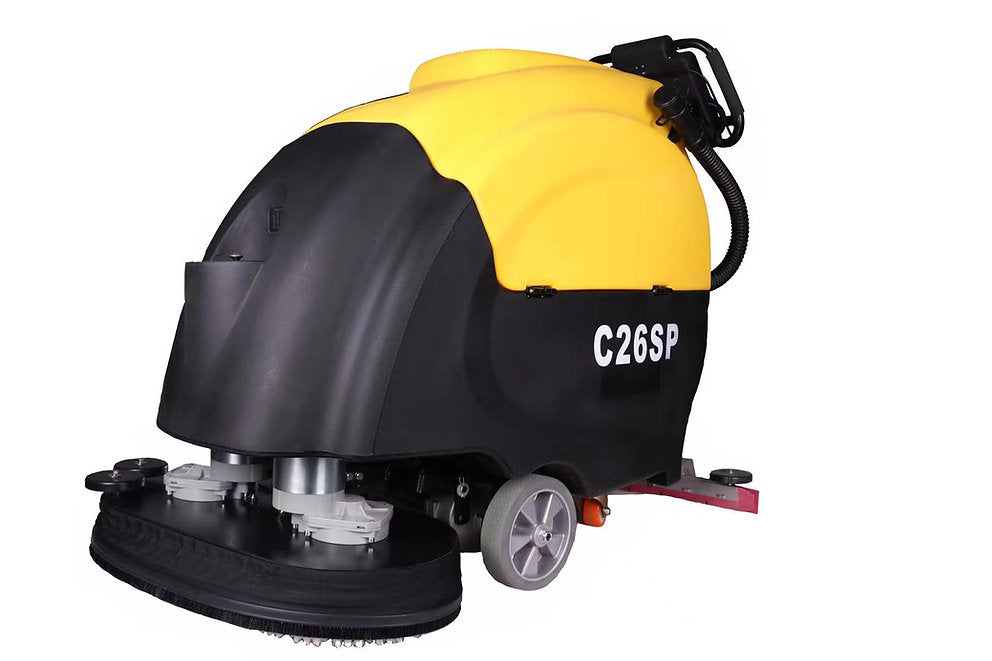 Walk Behind 20 Battery Floor Scrubber With Traction Drive C20SP